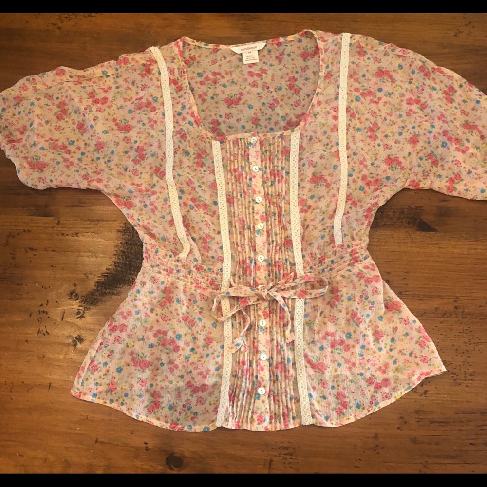 Sundance Floral Blouse M